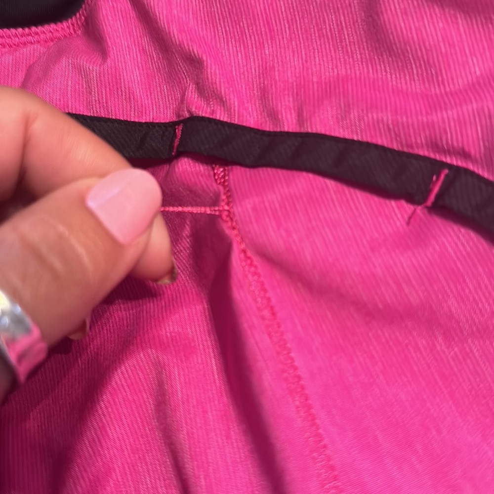 lululemon athletica Pink and Black Athletic Shorts - Picture 3 of 4